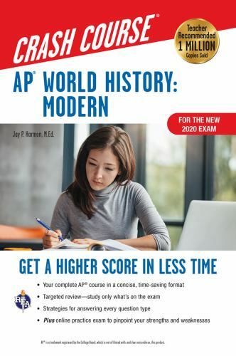 AP World History: Modern Crash Course, For the New 2020 Exam, Book  On - GOOD