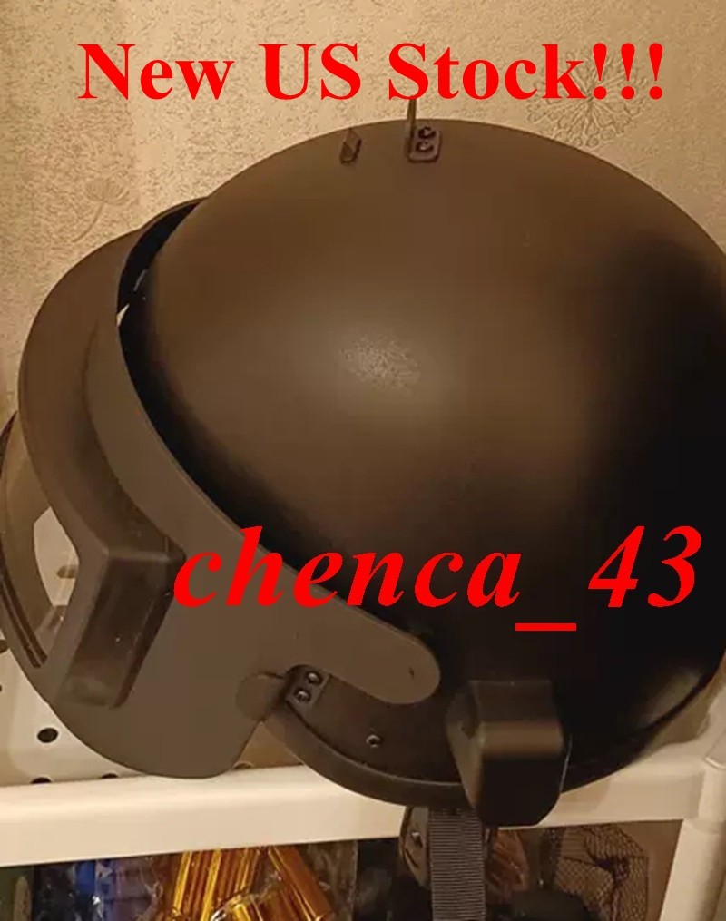 US Now!!! Russian Army Altyn K63 Helmet Replica Black Steel Mask Birthday Gifts