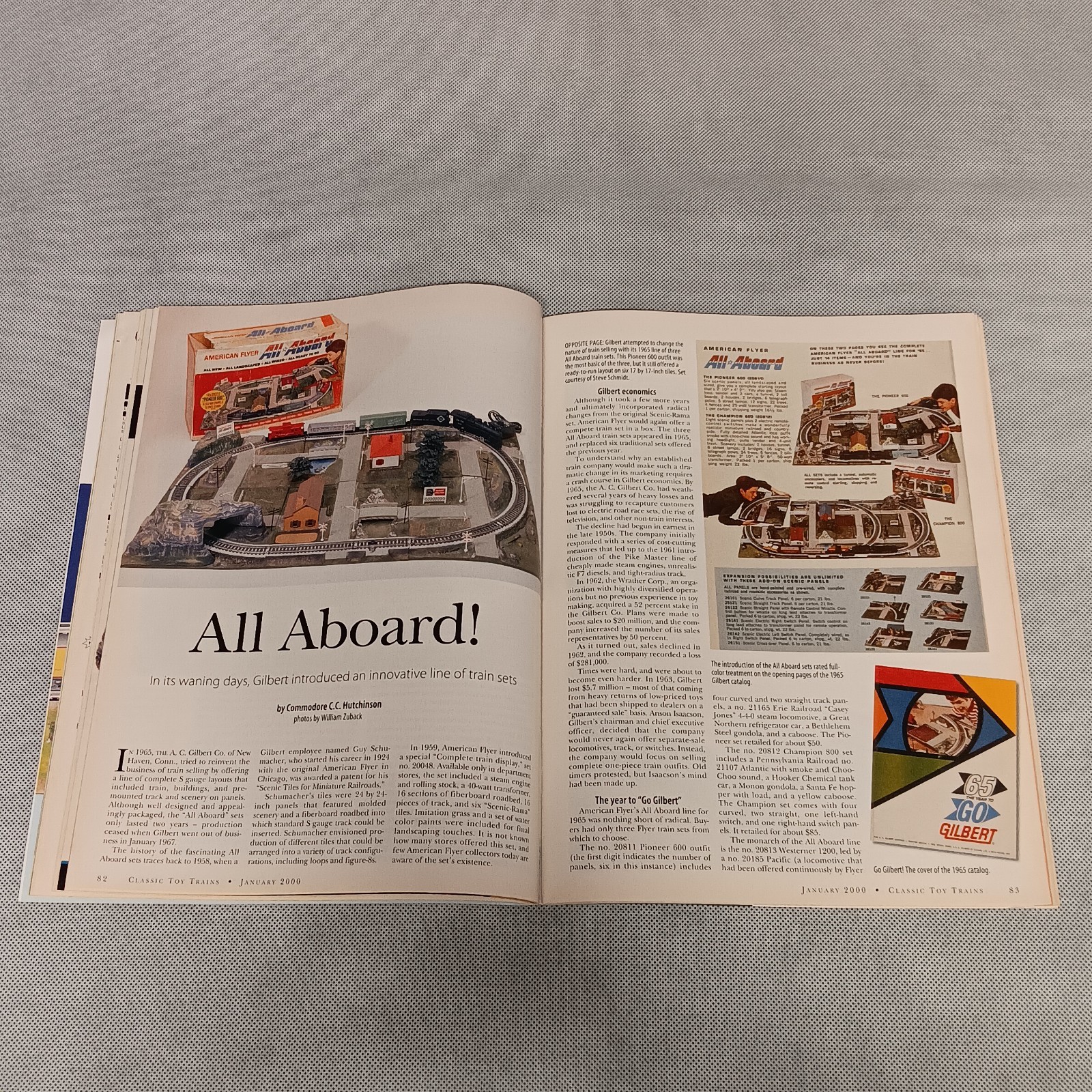 Classic Toy Trains Magazine January 2000