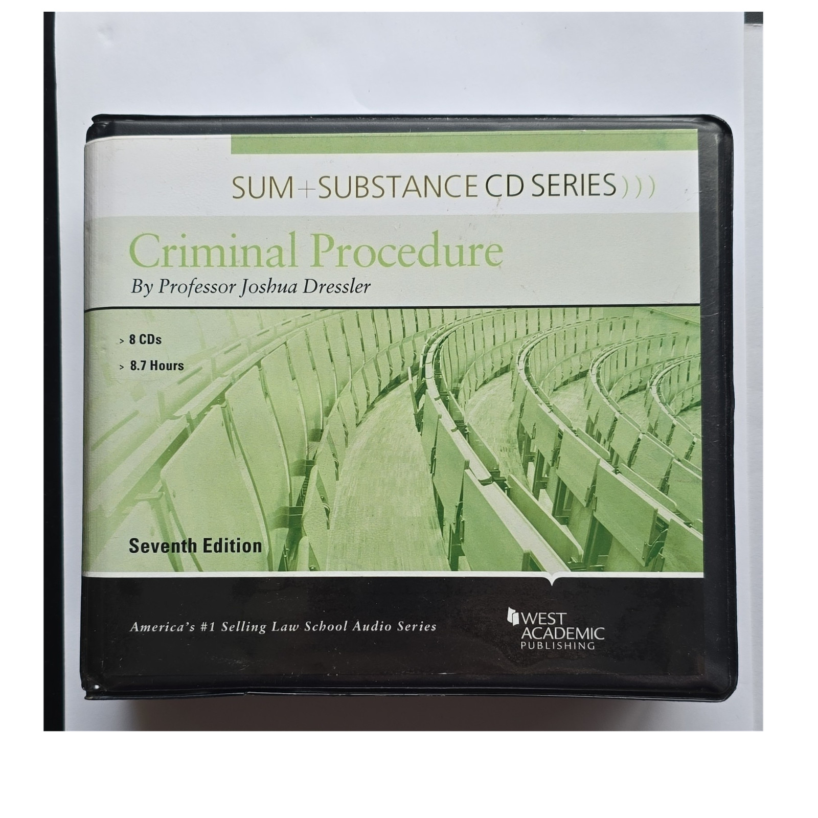 Sum + Substance Criminal Procedure 7th Ed Audio CDs Unabridged 8 Discs