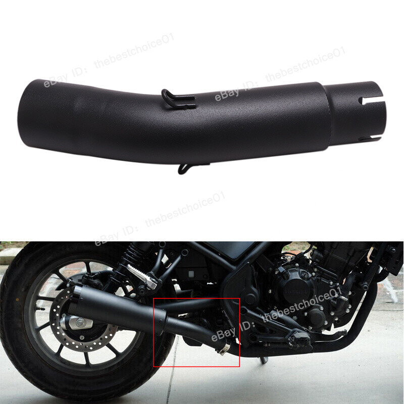 Motorcycle Mid Link Pipe For Honda CM300 Rebel500 2017-2023 Connector Slip 51mm
