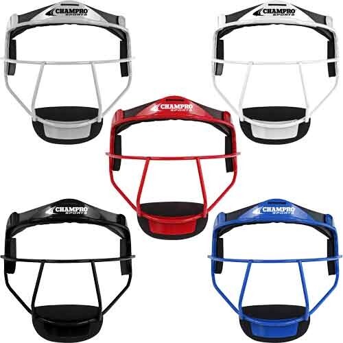 Champro Sports The Grill Fastpitch Softball Fielders Facemask, Youth Size