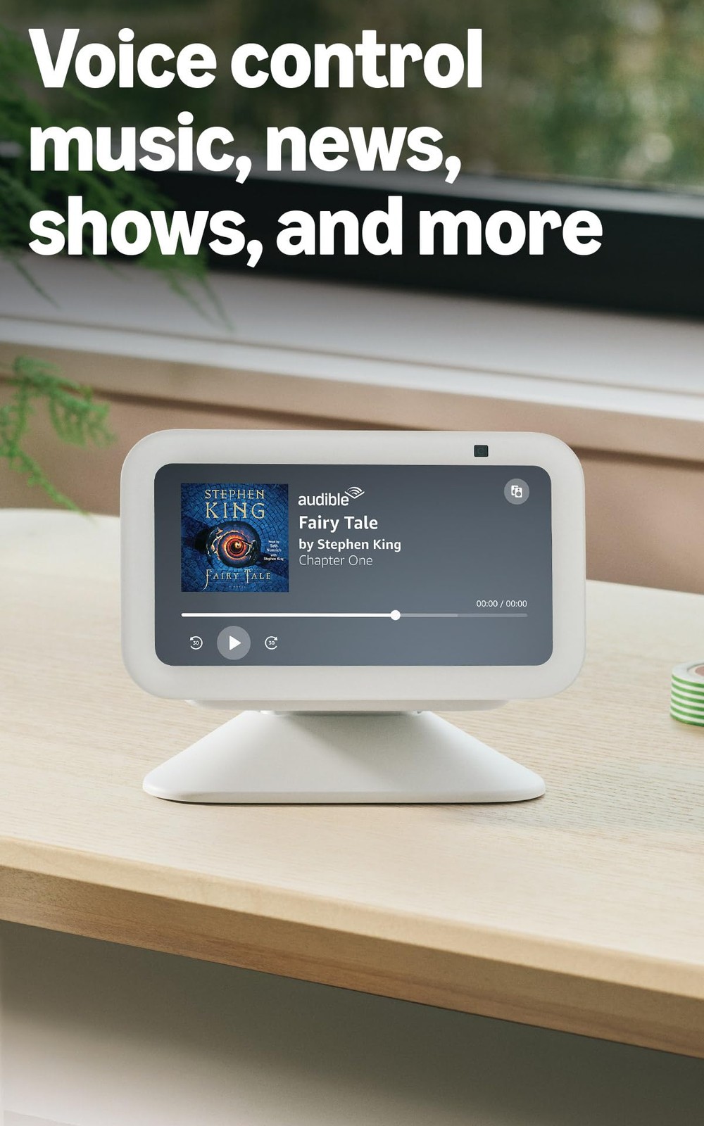 Amazon Echo Show 5 (newest model), Smart display, Designed for Charcoal