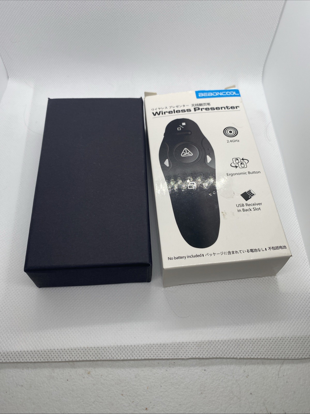 Wireless Presenter Power Point Clicker USB - Black