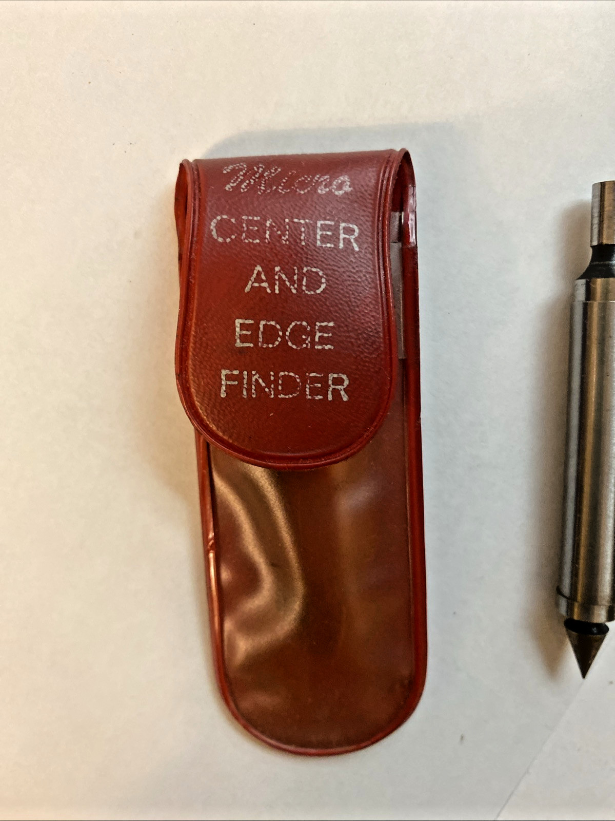 MICRO Center Edge Finder - Silver Made In USA