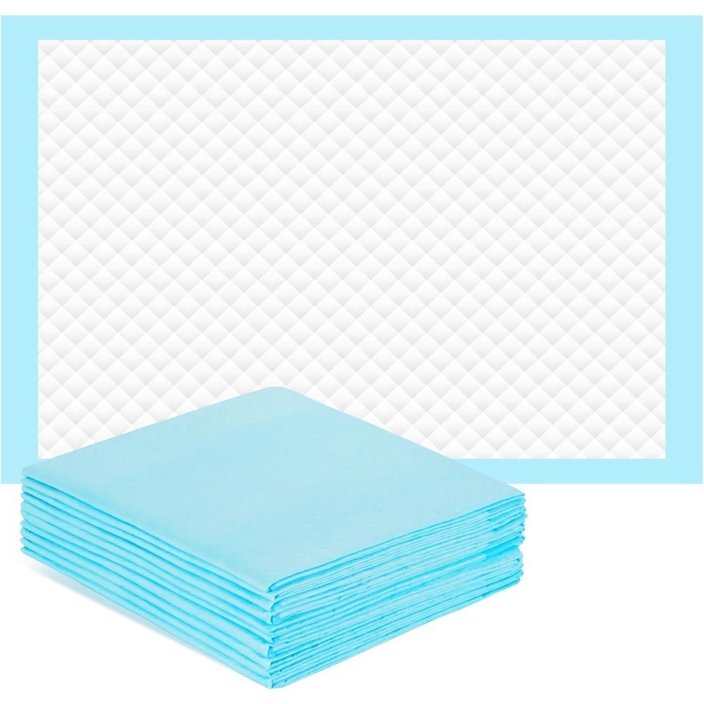 Super Absorbent 6-Layer Disposable Underpads 30x36 Inch, Extra Large Leakproof