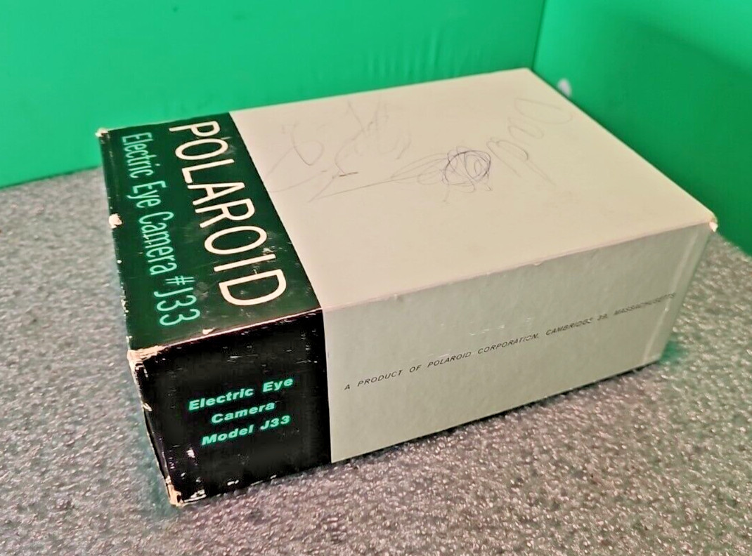 Polaroid J33 Land Camera with Original Box