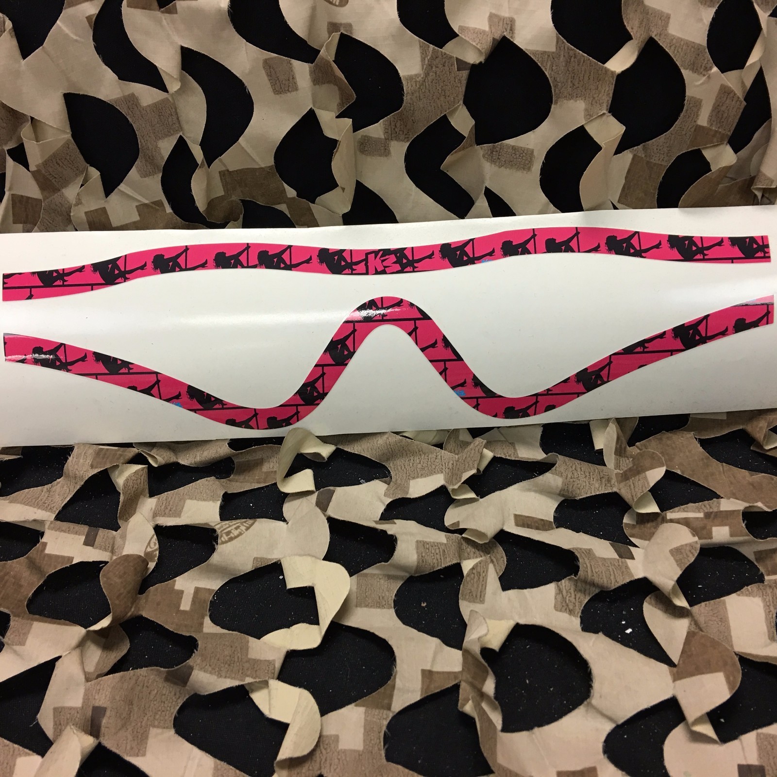 NEW KM Paintball Goggle Mask Wrap - Profit Lens - Stripper