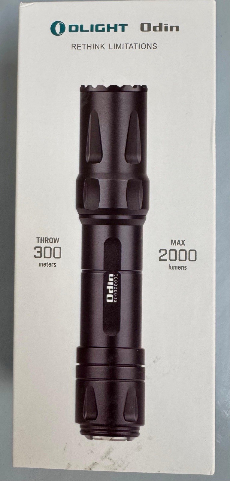 Olight Odin 2,000 Lumen Rail-Mount Tactical LED Flashlight