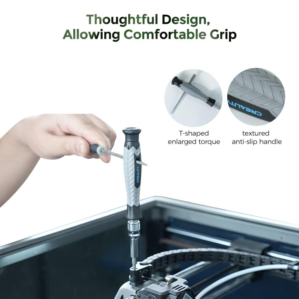 Creality 74-Piece 3D Printer Tool Kit - Efficiency & Organization Redefined