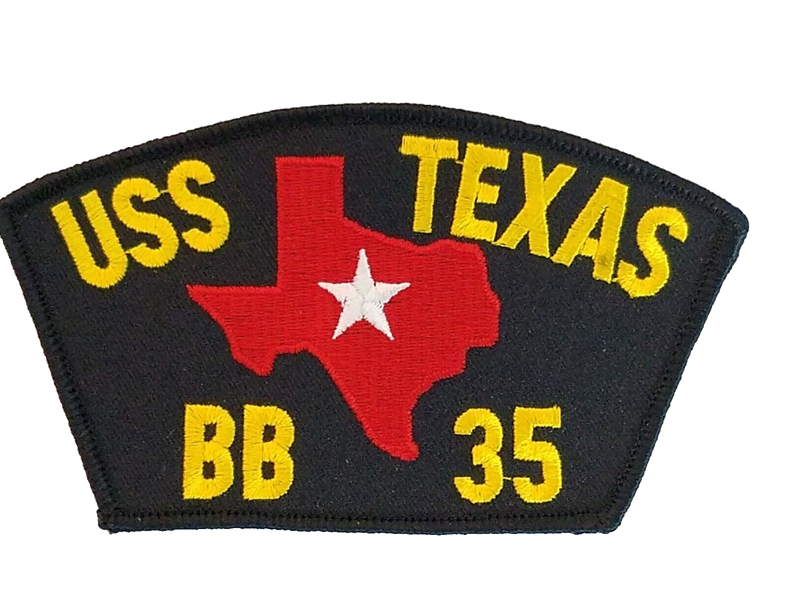 USS Texas BB-35 US Navy Ship Patch Battleship NEW Embroidered