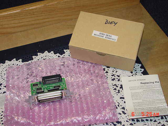 Star Micronics IFBD-HC04 P/N 39607411 Upgrade Kit, NEW!
