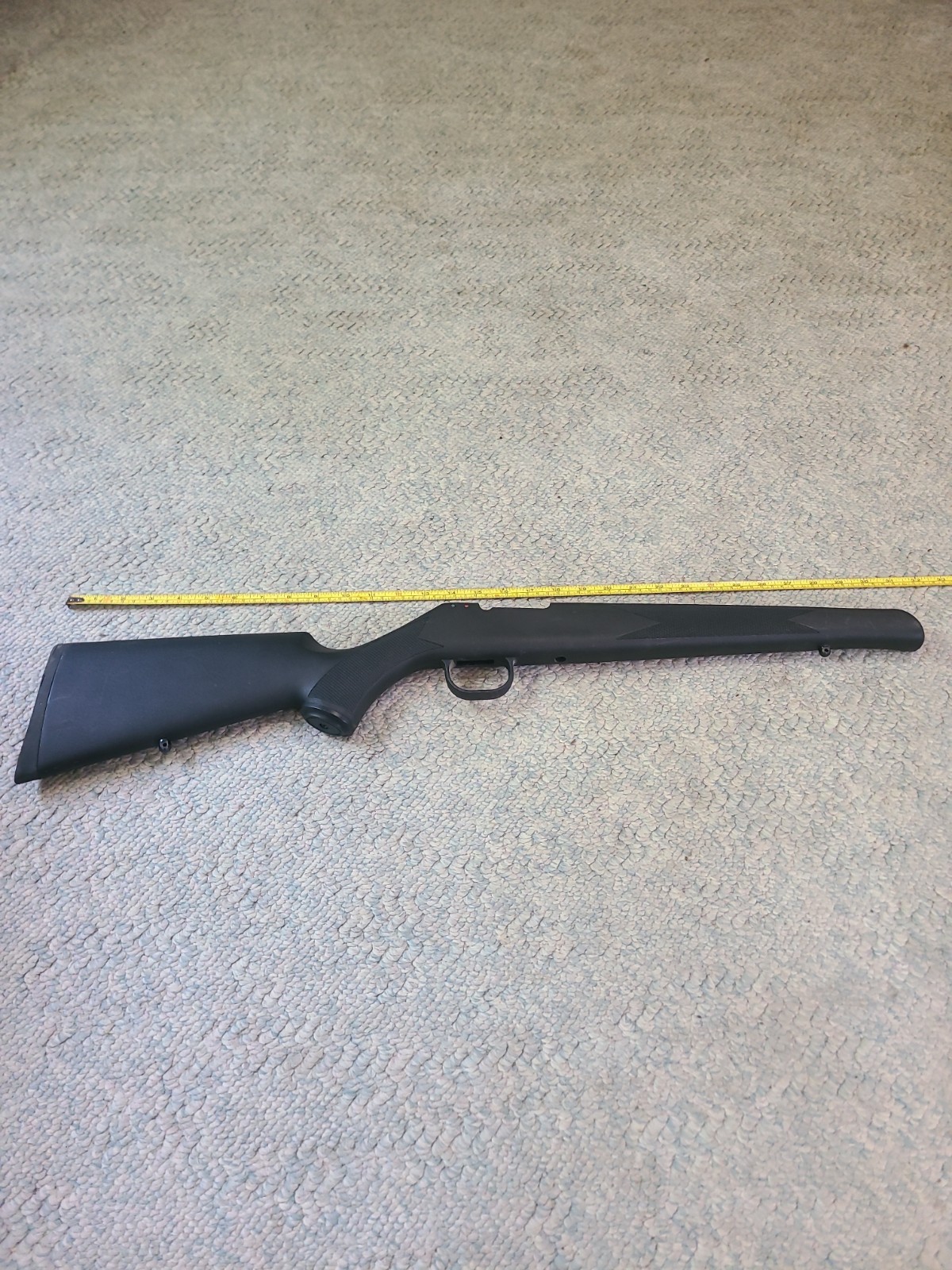 Traditions Tracker 209 Inline Muzzleloader Black Synthetic Stock With Buttpad