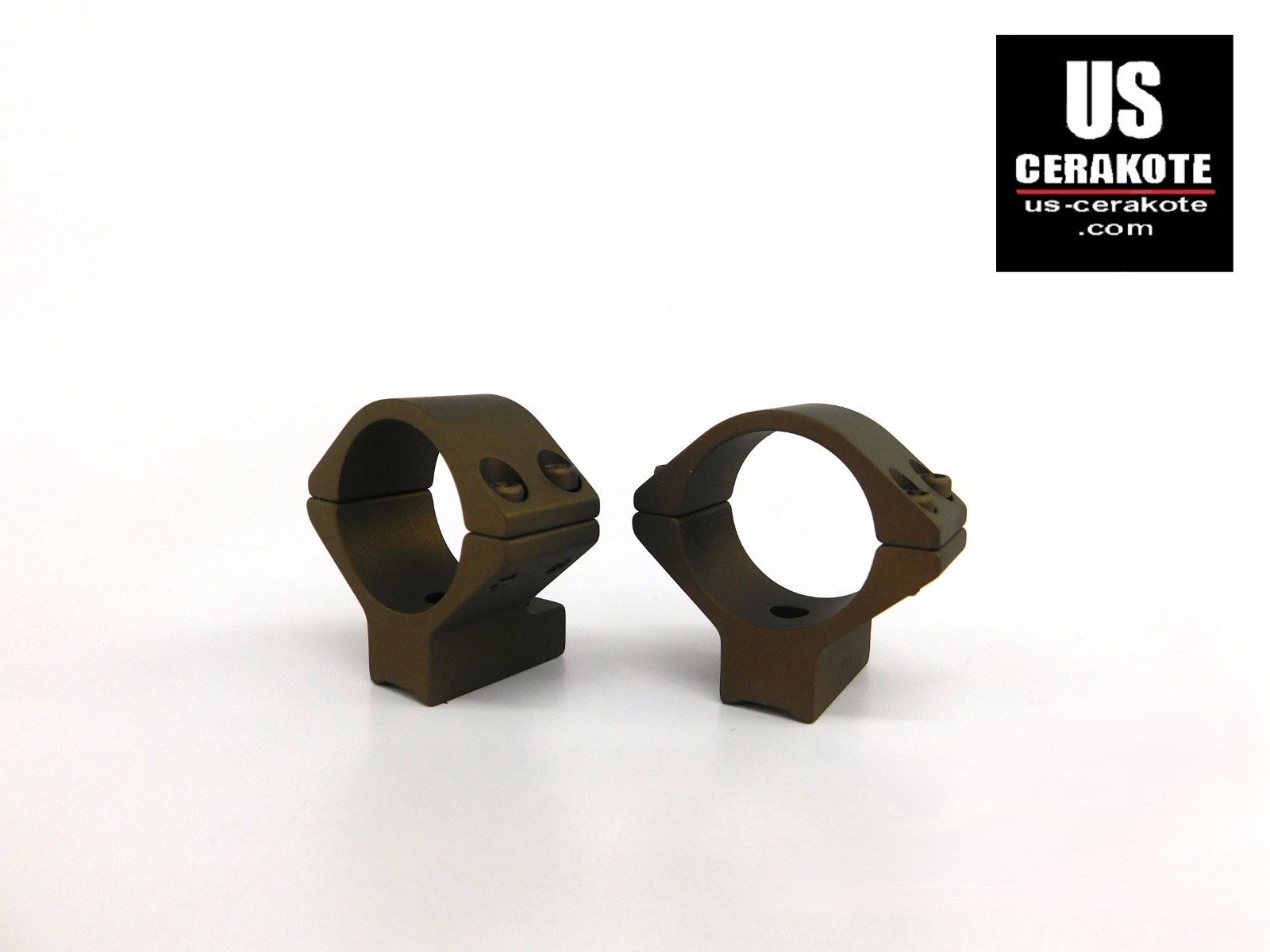 Talley Scope Ring/Base 1" Low for Browning BAR & BLR Burnt Bronze 930711