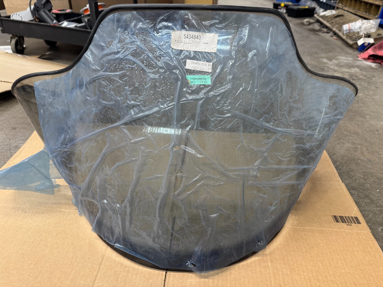 Polaris Indy Edge Chassis NOS Windshield 5434840 Clear