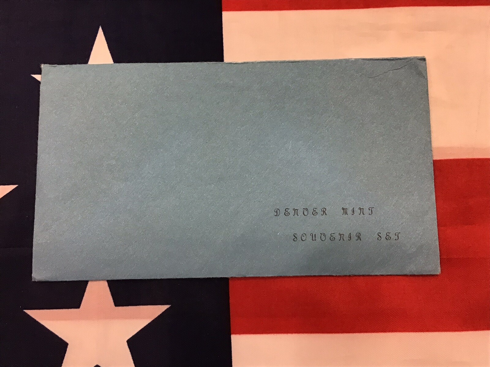 1974-D Official US Mint Souvenir Set with Envelope.