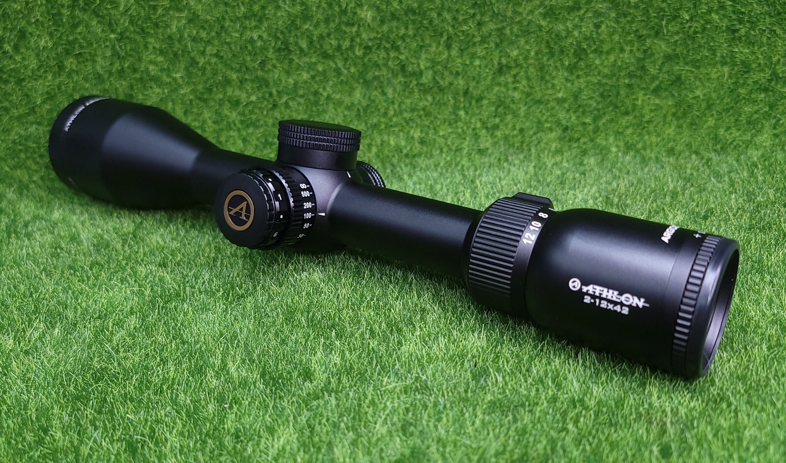 Athlon Argos HMR 2-12x42mm Riflescope w/ MOA SFP Illum BDC 600A Reticle - 214004
