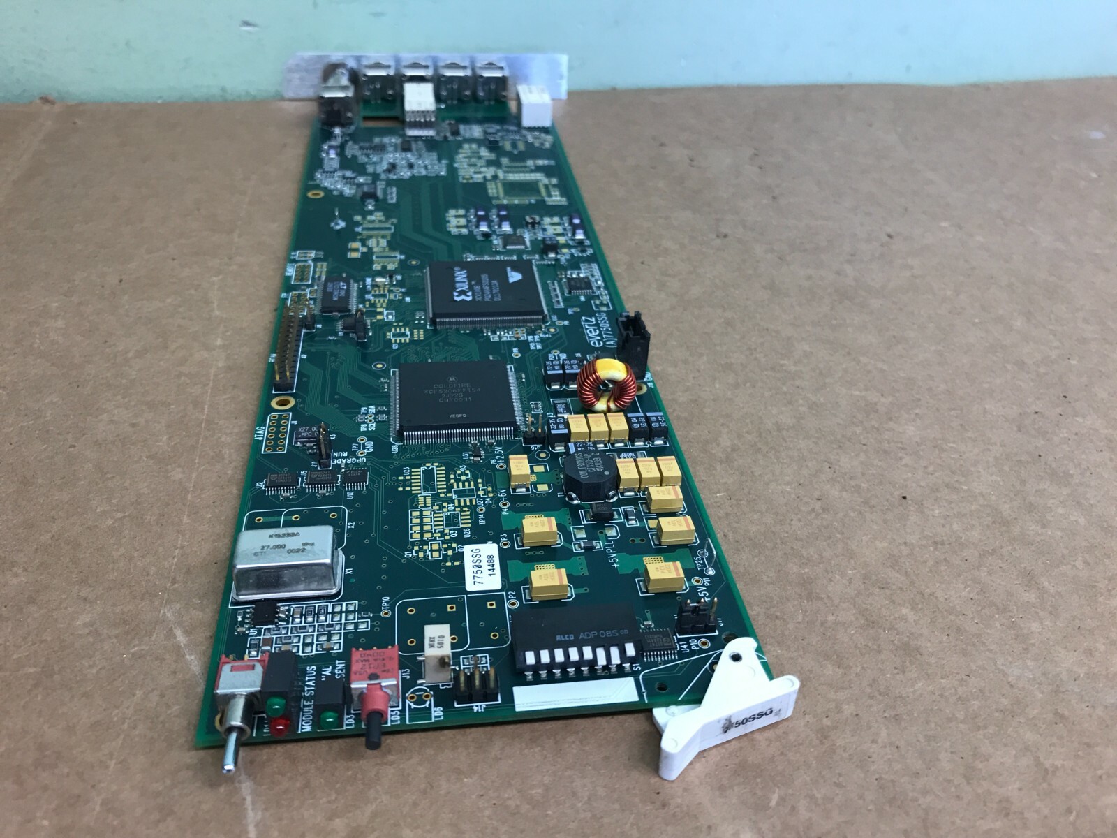 EVERTZ 7750SSG NTSC Slave Sync Generator With Back Plane