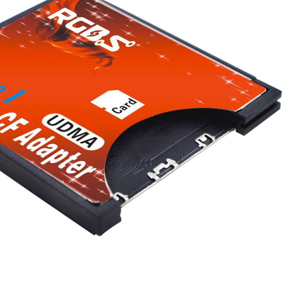 Extreme SDXC SDHC SD to CF Compact Flash Memory Card Type I Reader Adapter