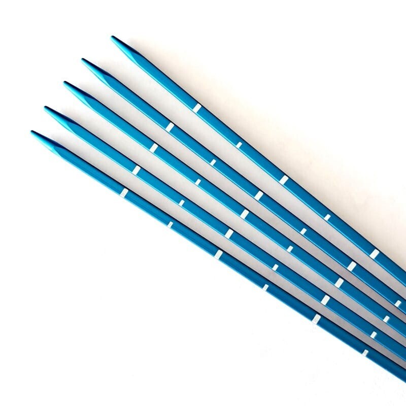 Kollage ::Square® Blue Double Pointed Needles Combo Pack:: Sizes 0-3 US, 7"
