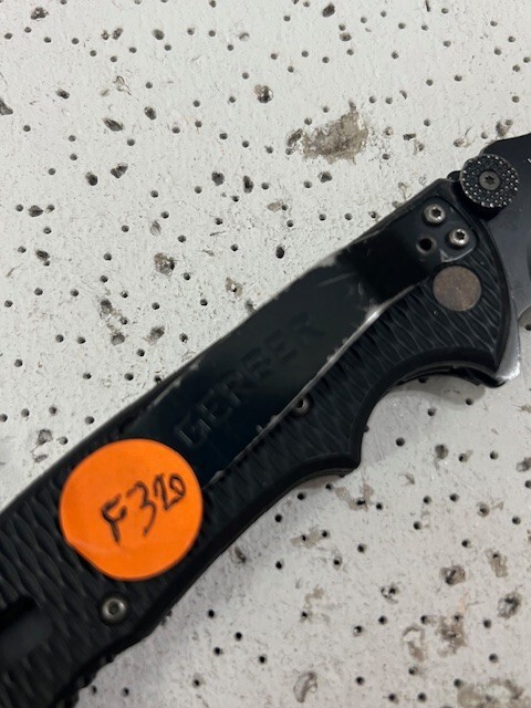 Gerber Hinderer rescue firefighter, paramedic knife/multi tool black —