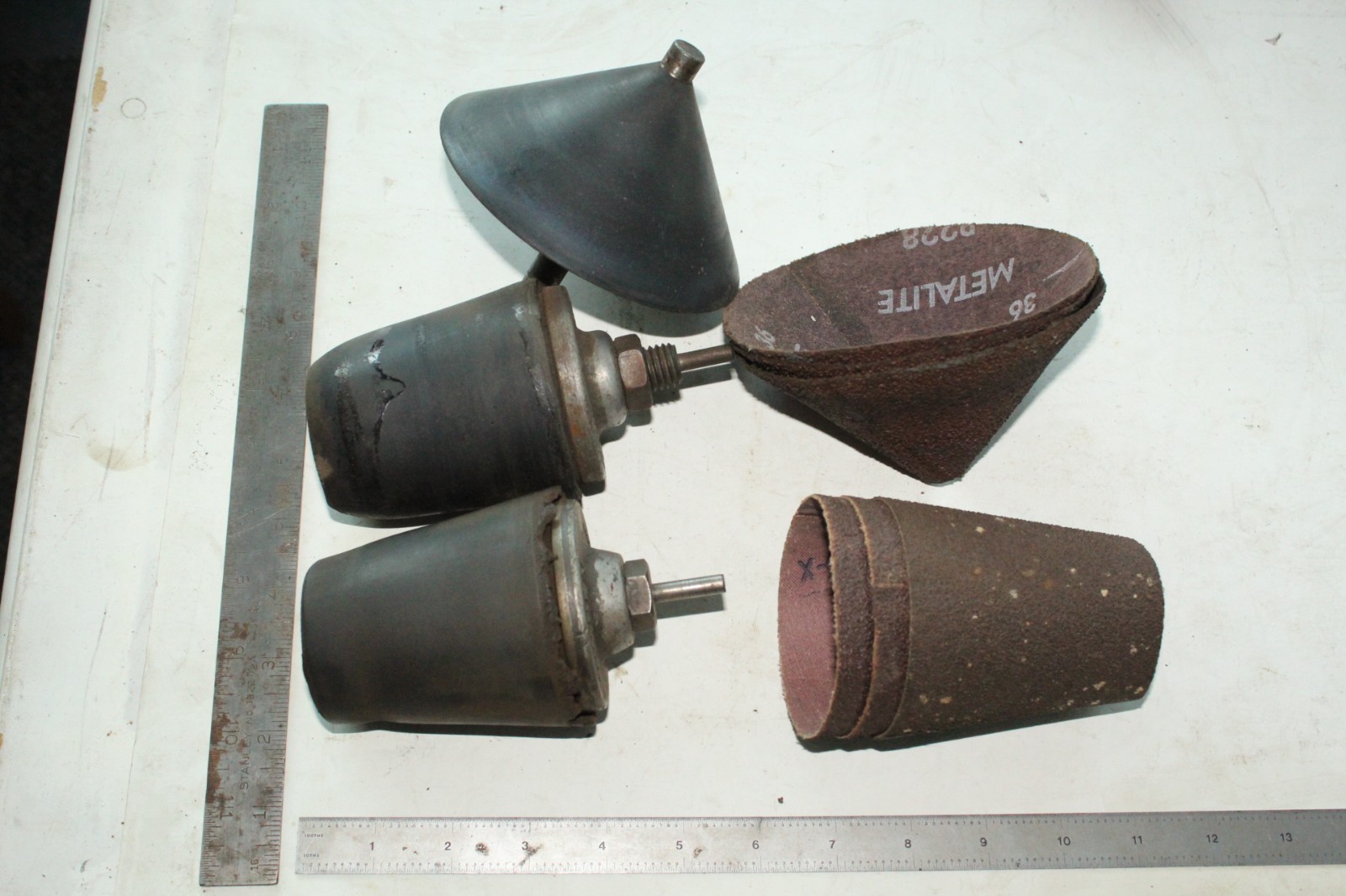 Chamfering Cones. 45 Degree and 82 Degree. With Abrasives. SUNNEN