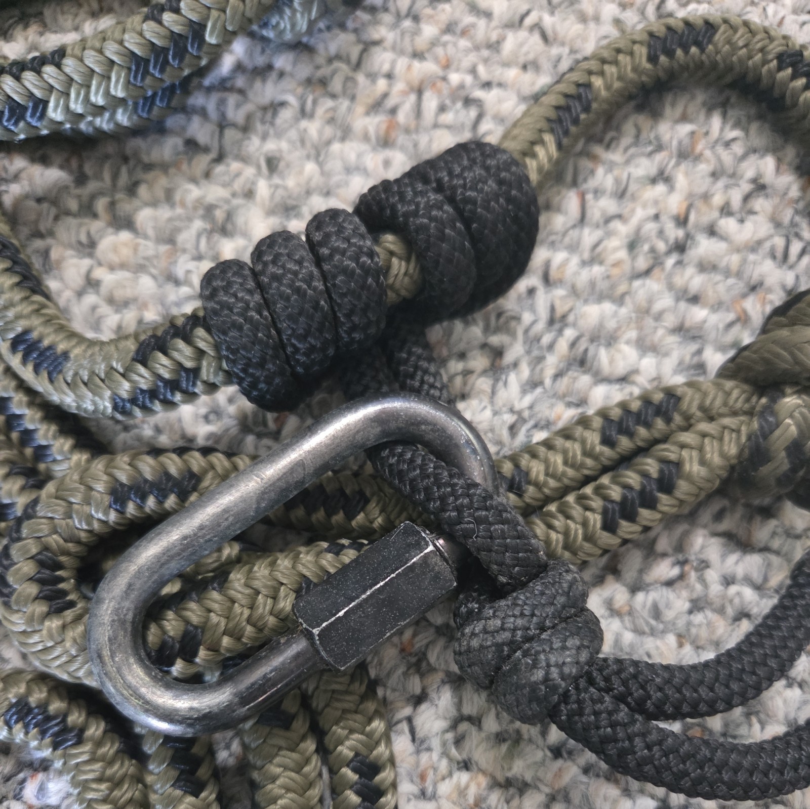 API outdoors. Lifeline never used 25 foot long.