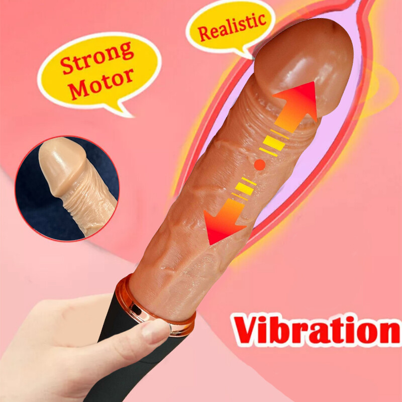 Big Multispeed-Realistic-Anal-Vibrator-G-Spot-Dildo-Women-Men-Adult-Sex-Toy USA