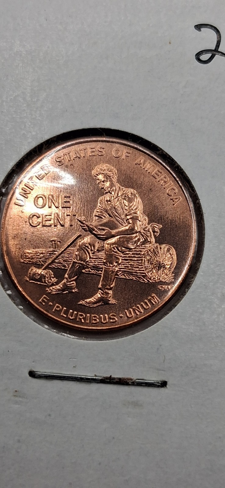 2009 P Gem Proof Formative Years Lincoln Bicentennial Cent