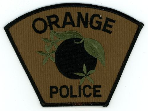 CALIFORNIA CA ORANGE POLICE SUBDUED SWAT STYLE NICE SHOULDER PATCH SHERIFF