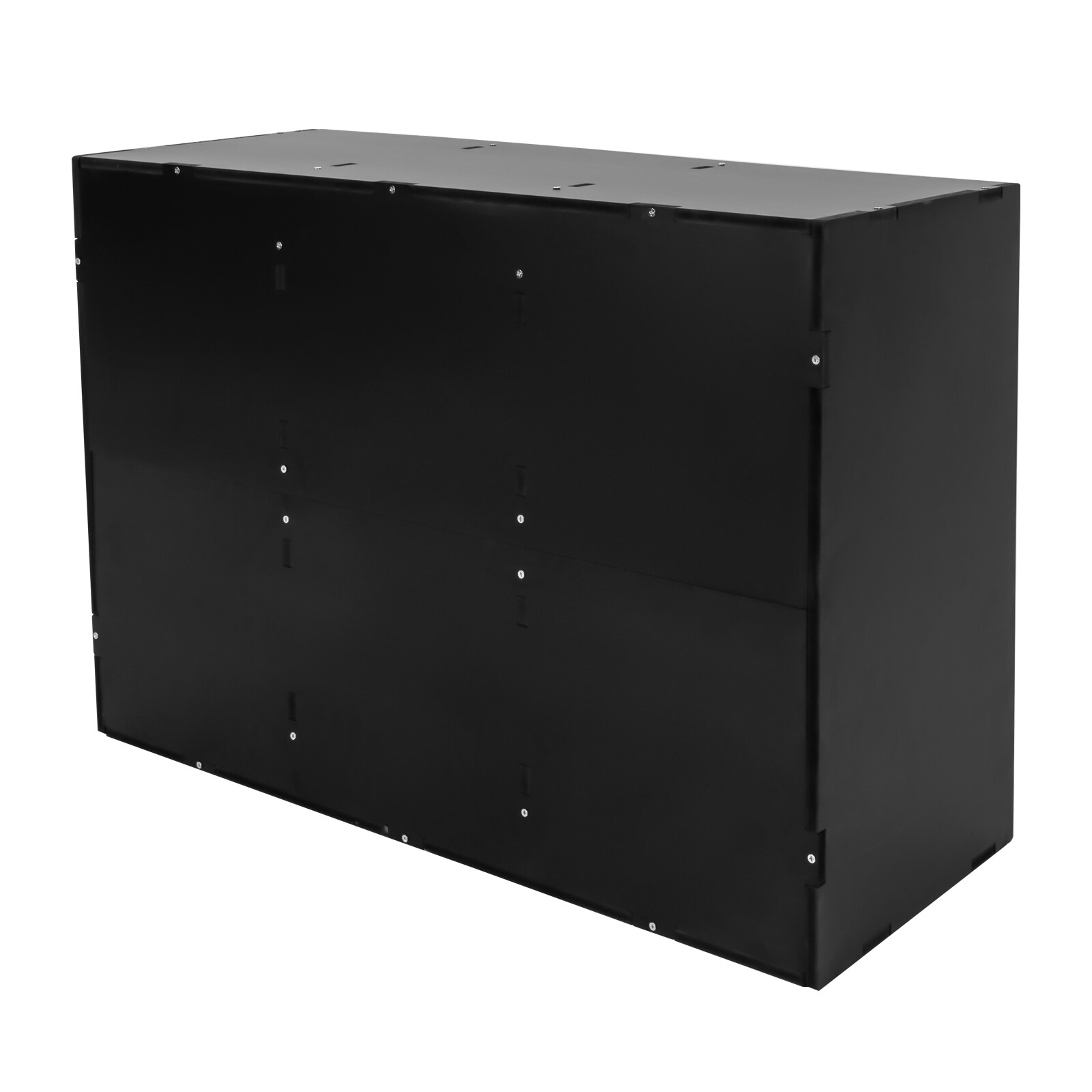 Modern 27 Slots File Storage Cabinet Literature Organizer Black 80*30.5*55.1cm