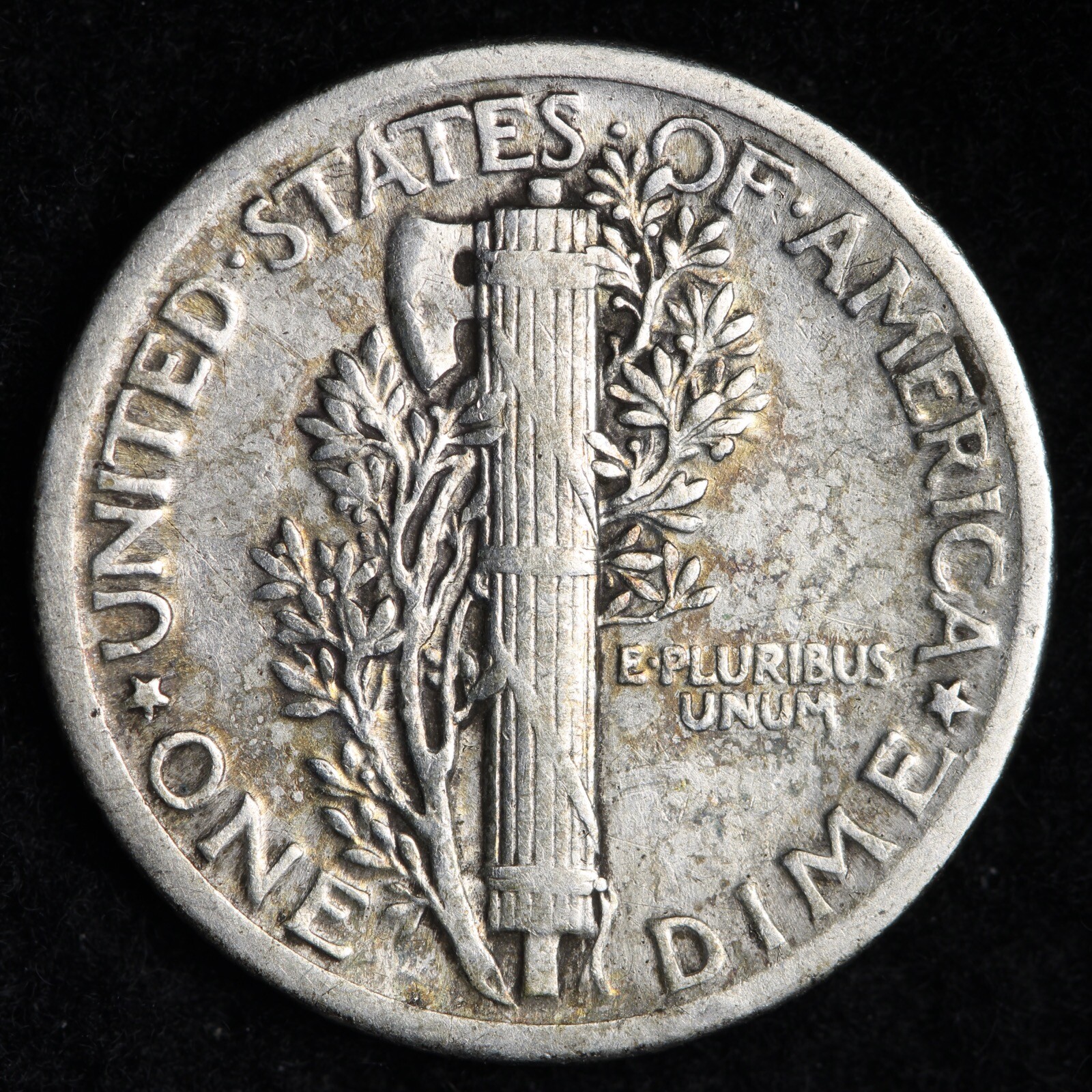 1919 Mercury Silver Dime CHOICE AU E140 GZH