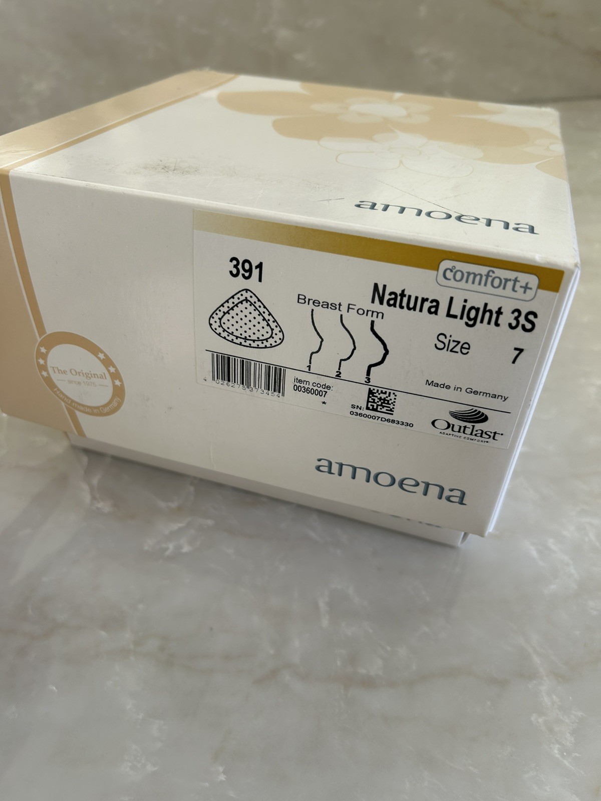 Amoena 391 Natura Light 3S size 7