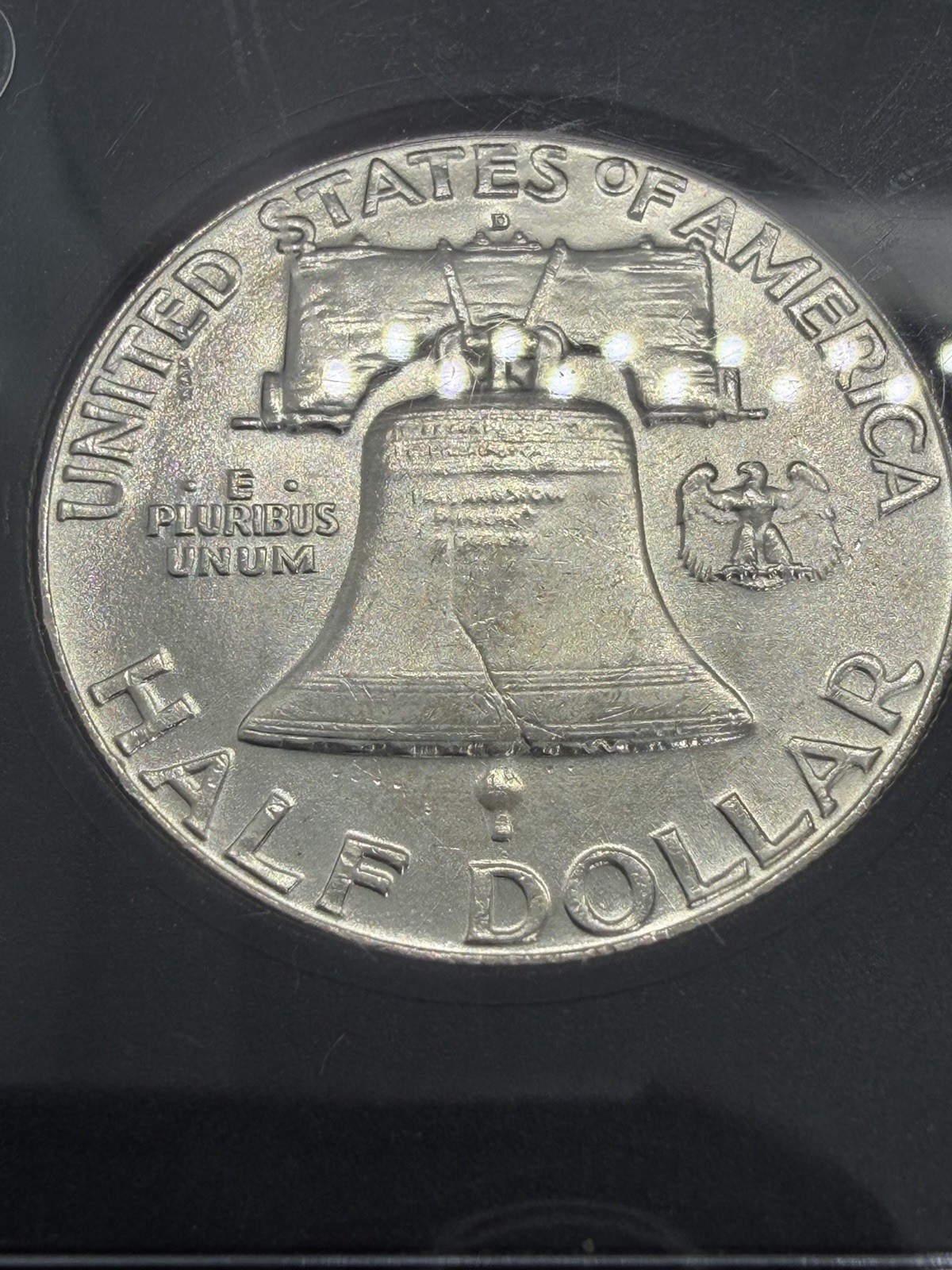 1957-D FRANKLIN HALF DOLLAR UNCIRCULATED  90% SILVER COIN Possible FBL