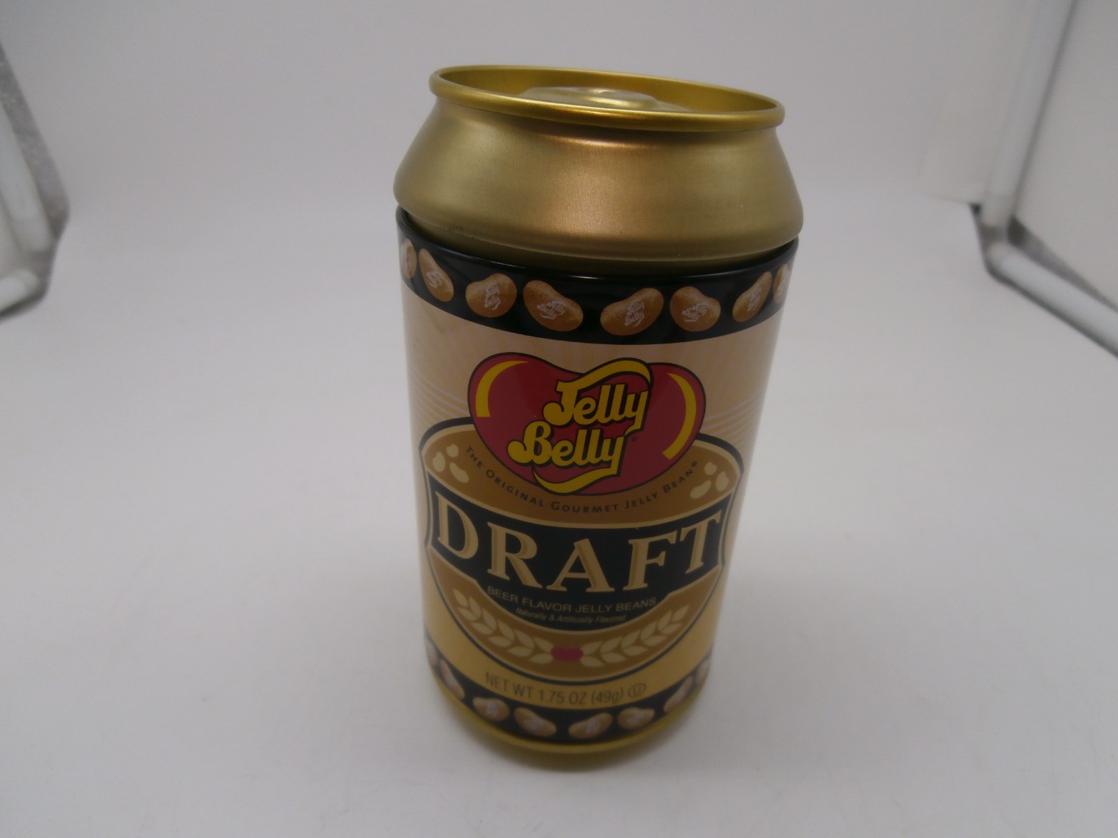 Jelly Belly Draft Beer Flavored Jelly Bean Tin Can (empty)