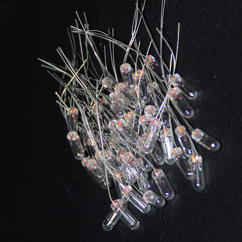 20pcs Miniature lamp 3mm 12v Indicator Bulb Bombilla Incandescent Filament NEW