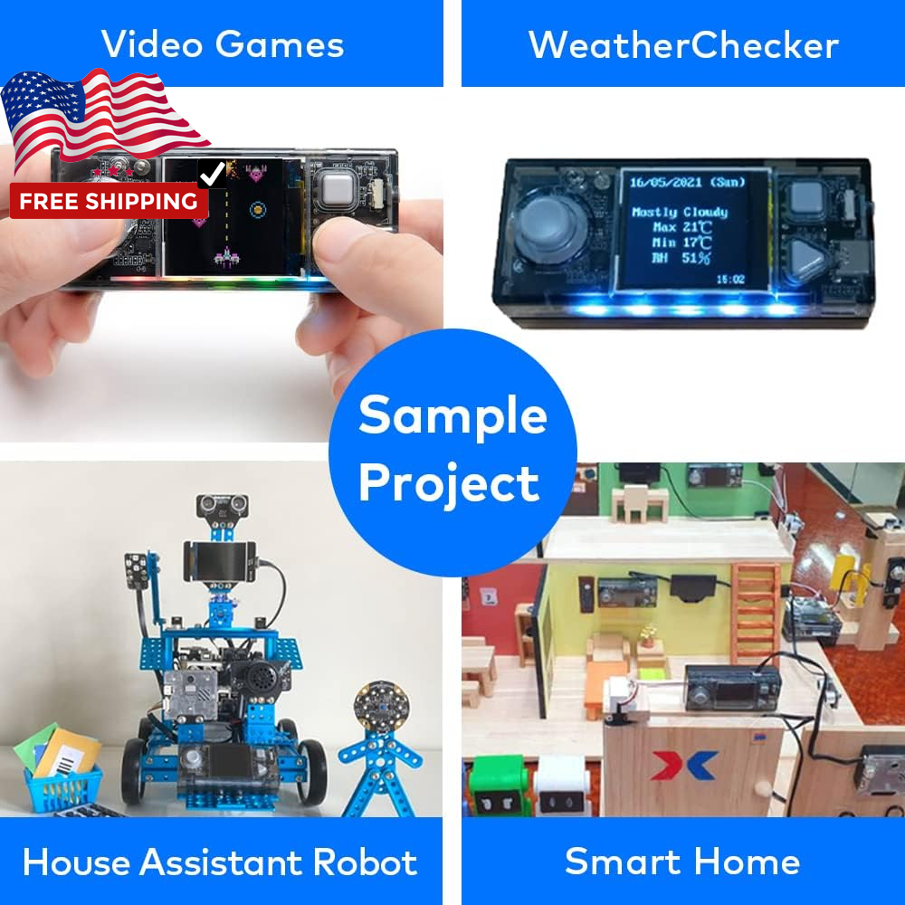 Cyberpi Coding Kit Learning Scratch Python Programming, Engineering Kit, STEM Ki