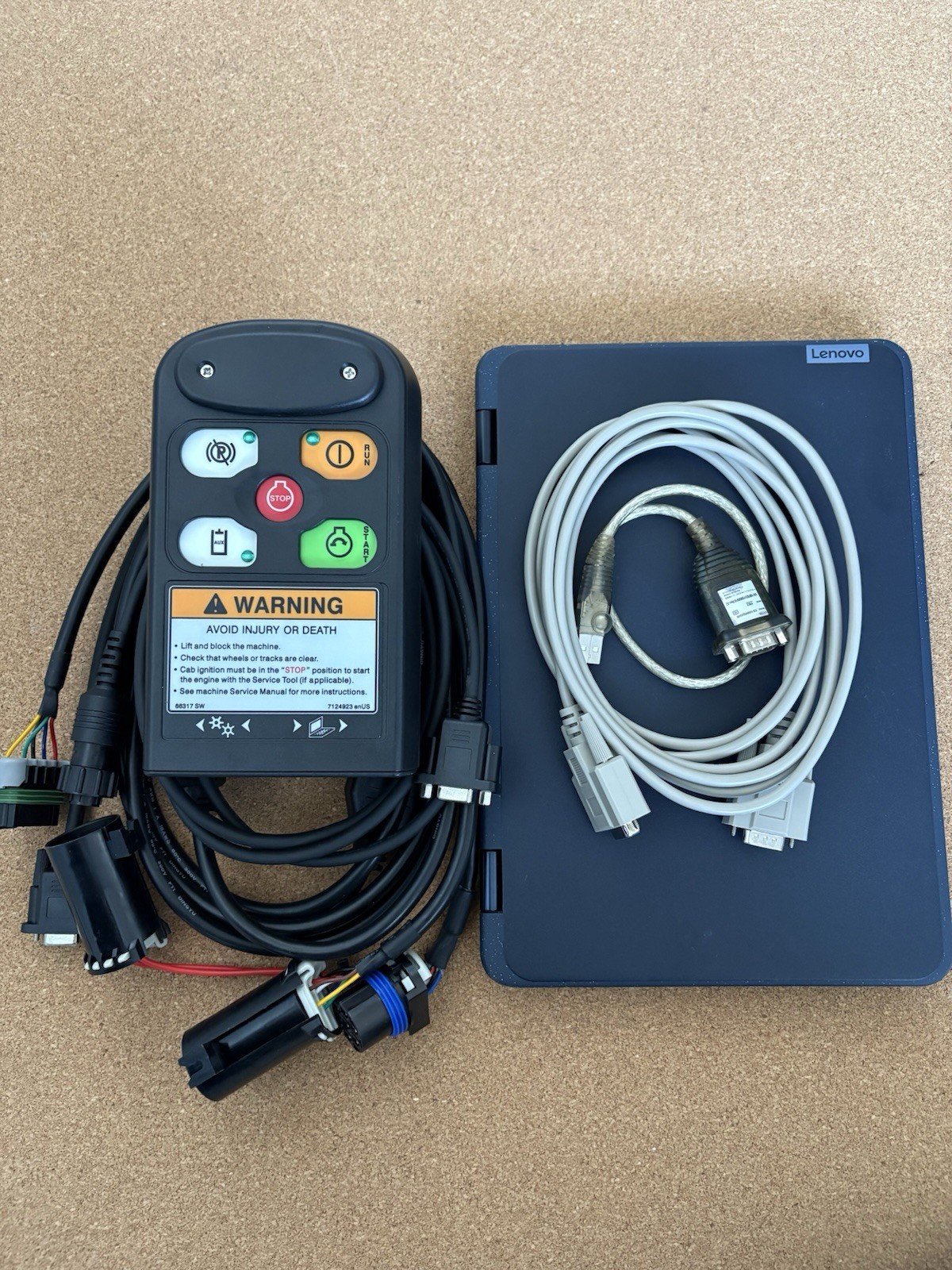 Remote Start /Service Tool 7217666 Kit for Bobcat Diagnostic Service Analyzer
