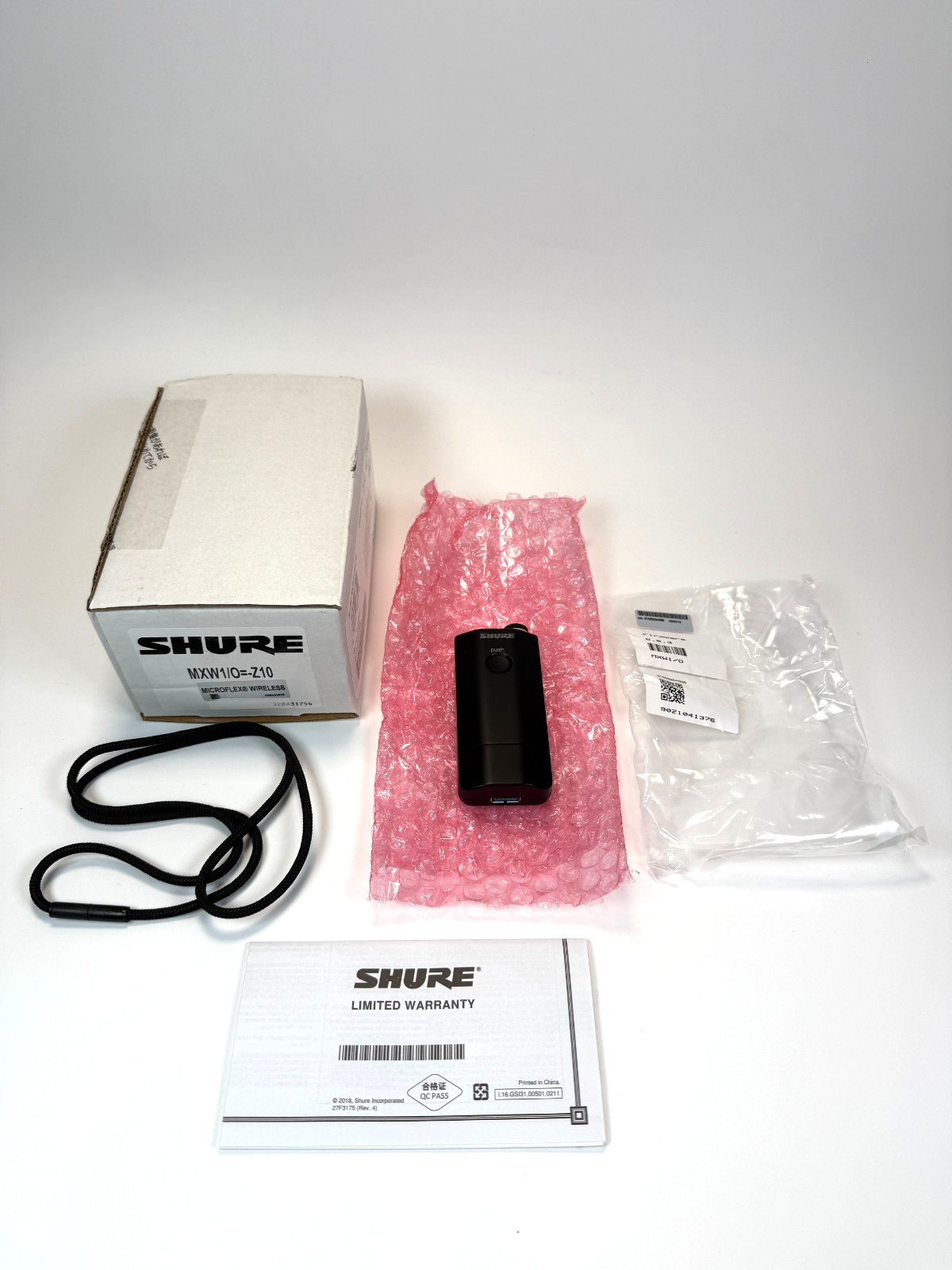Shure MXW1/O Z10 MicroFlex Hybrid Wireless Bodypack Transmitter BRAND NEW