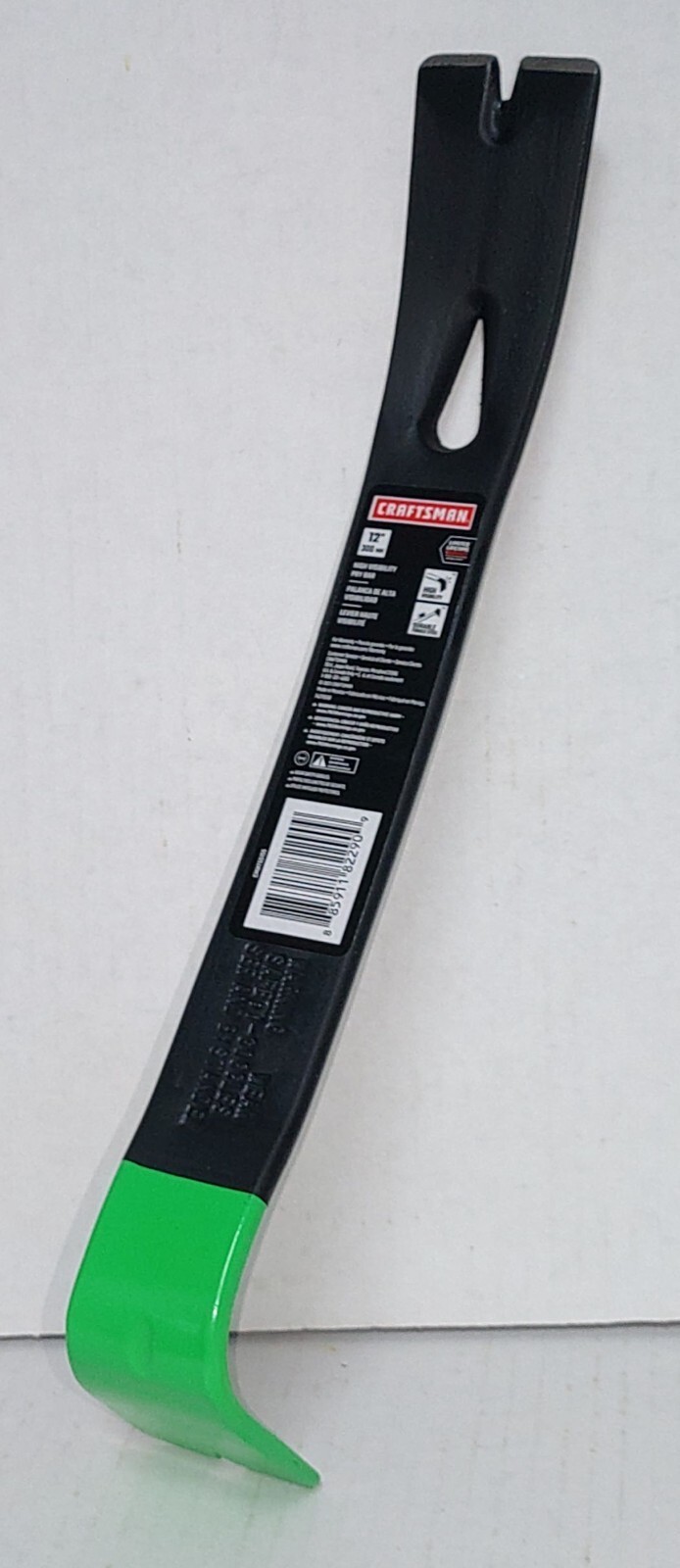 Craftsman Hi Visibility Wonder Bar 2" x 12-3/4" Steel Crowbar PryBar CMHT55155
