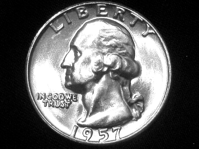 1957-D Washington Quarter --- Gem Uncirculated