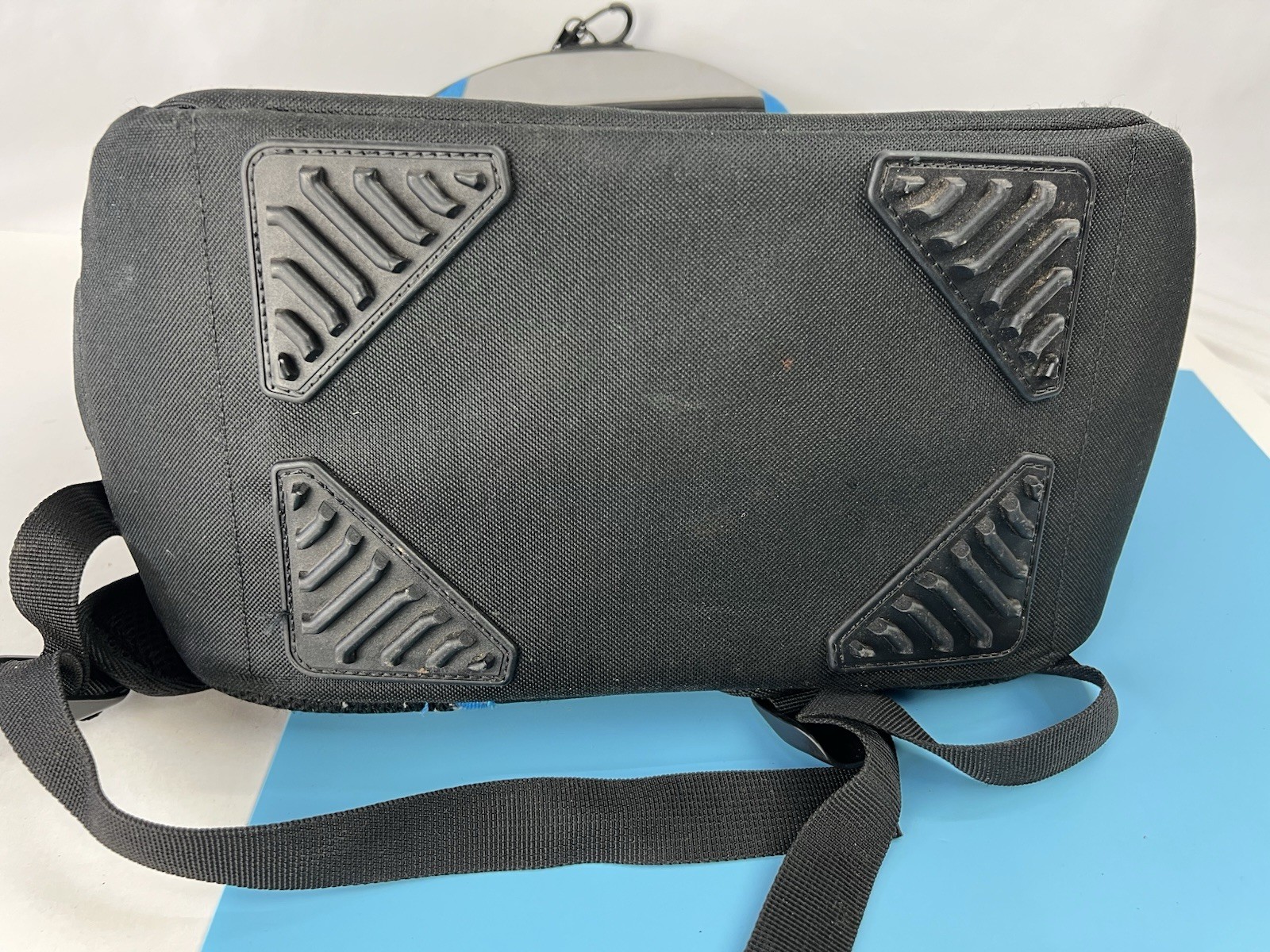 HART HSSB1 Tool Backpack Black/Blue/Gray Polyester Zip Closure