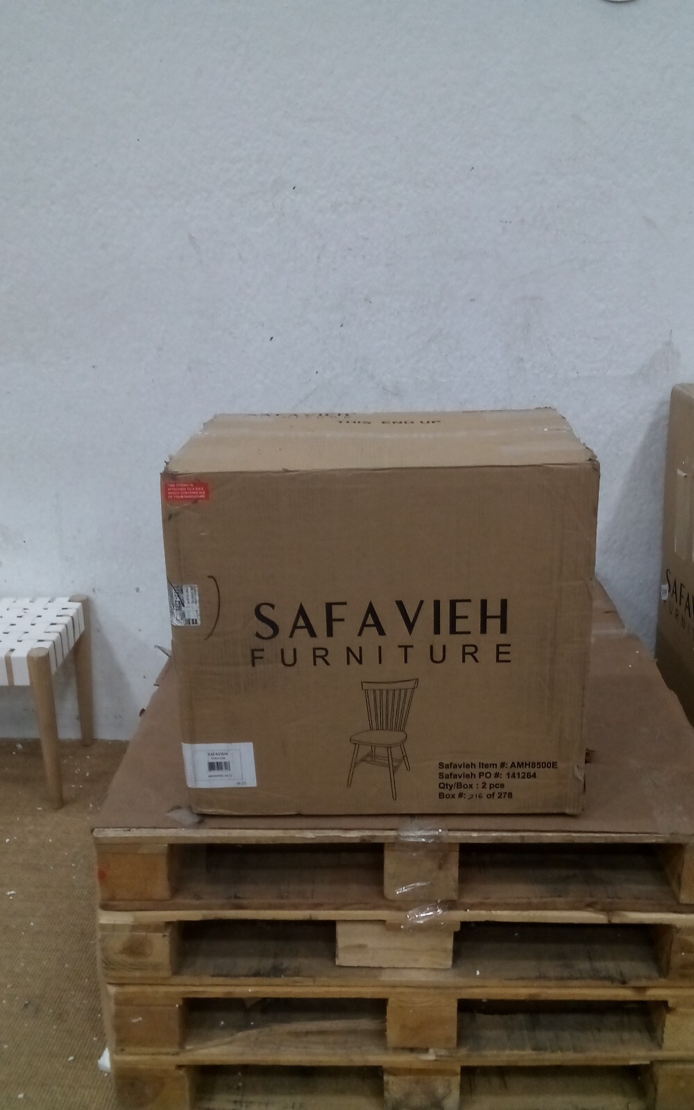 Safavieh PARKER SPINDEL SIDE CHAIR, Reduced Price 2172725471 AMH8500E
