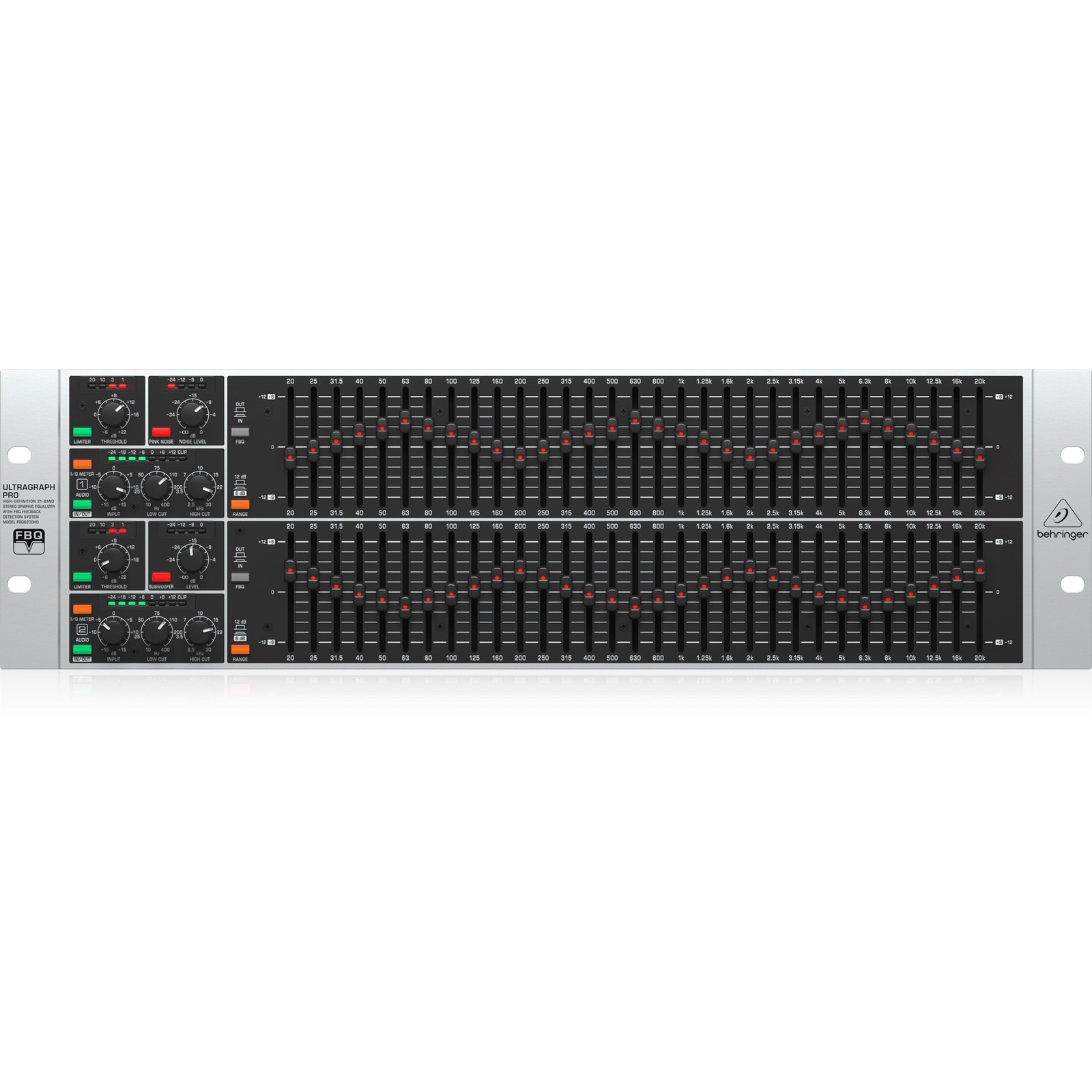 Behringer FBQ6200HD - 31-Band Stereo Graphic EQ