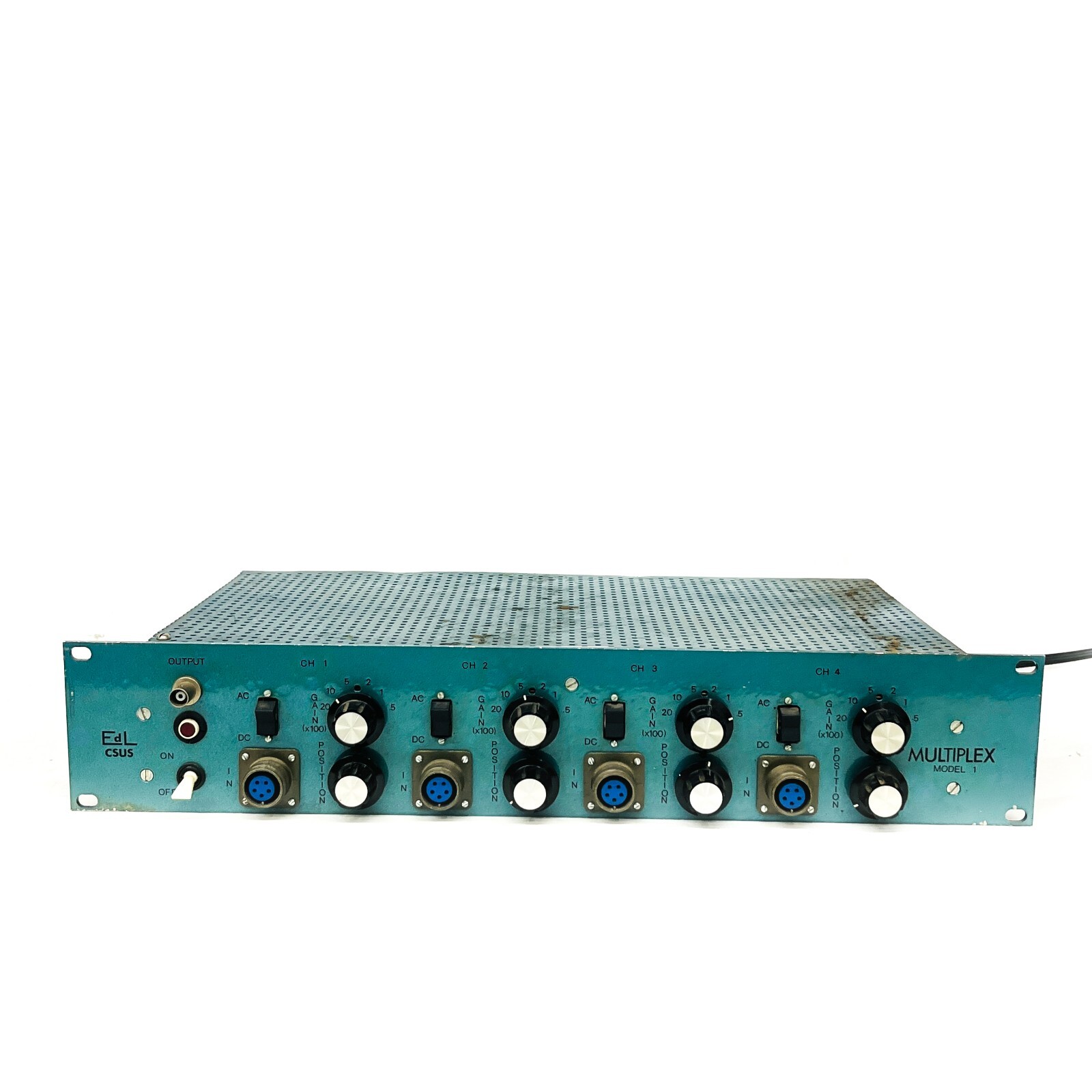 Multiplex Model 1 Gain Position Adjuster 4 Channel - Powers On