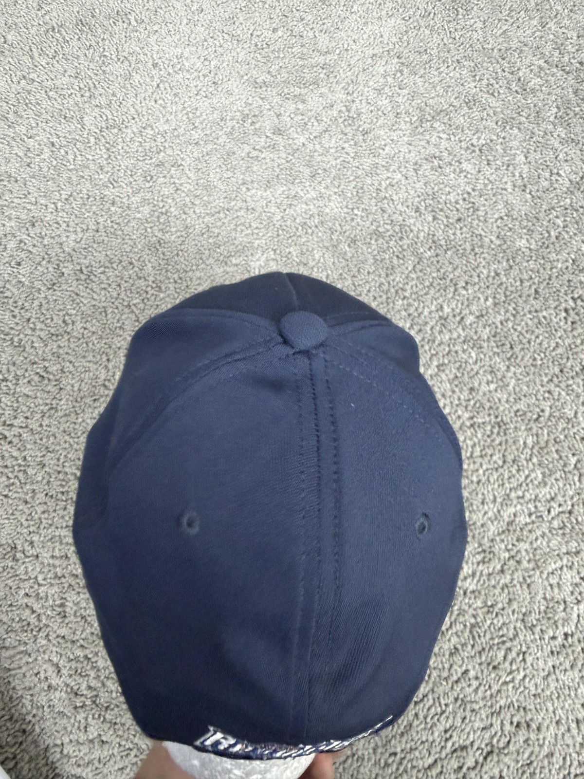 York Revolution Hat Cap Fitted Mens One Size Blue Baseball American Needle