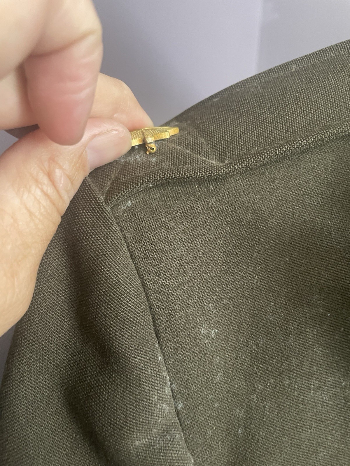 WW2 9th AAF Bullion Patch Majors Uniform With Pants
