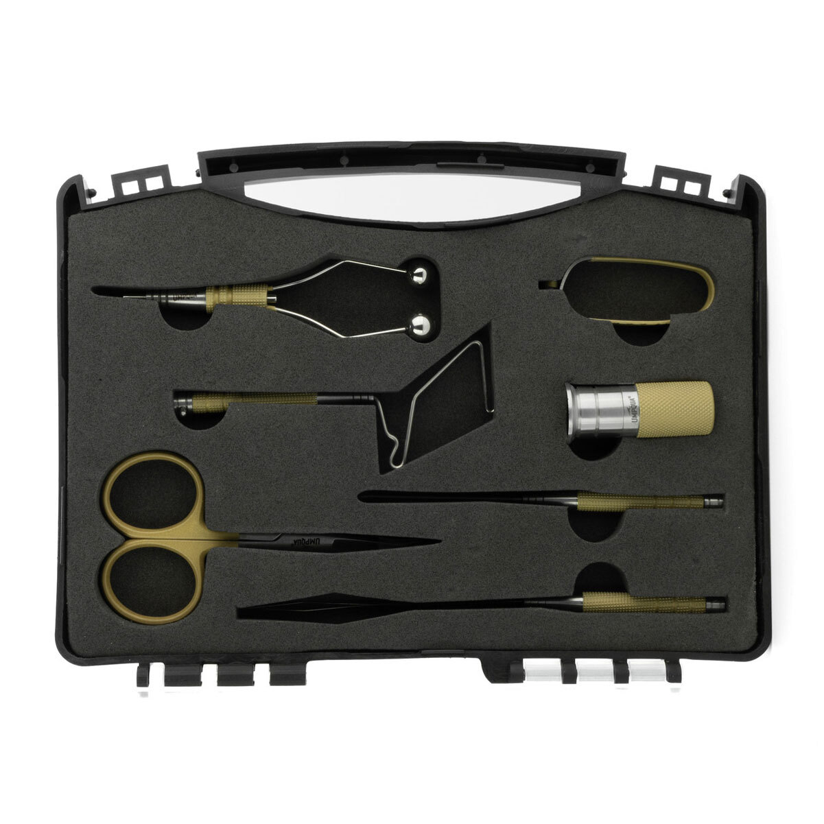 UMPQUA Dreamstream+ 7-Piece Tan Core Tying Tool Kit (33136)