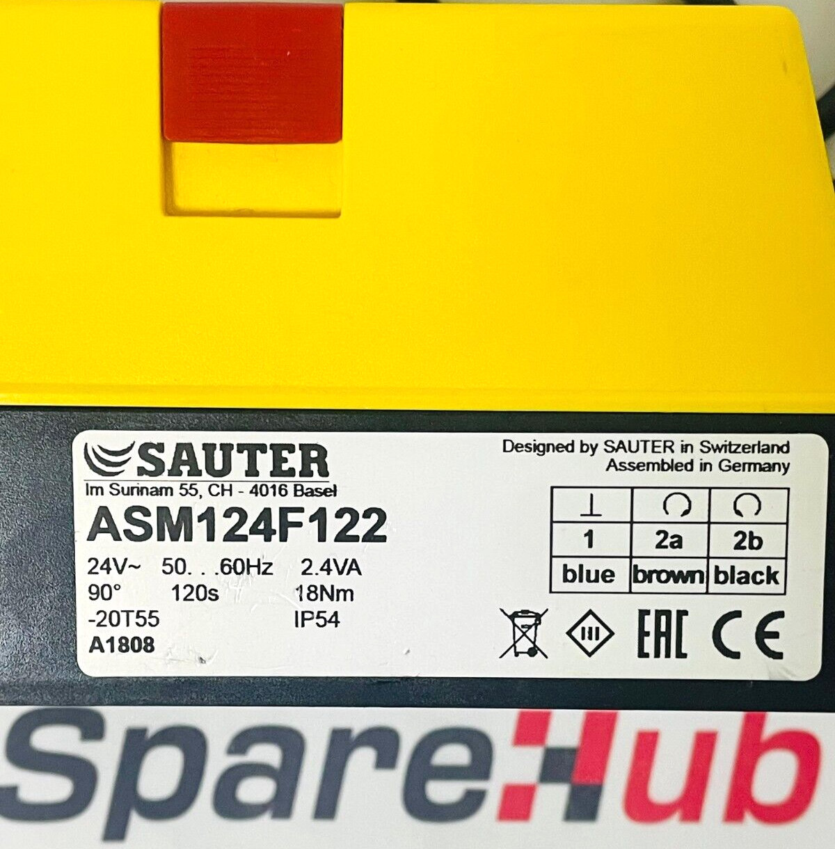 SAUTER ASM124F122 Motorized Damper Actuator