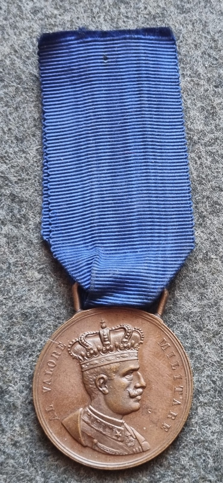 KINGDOM VITTORIO EMANUEL III HOUSE OF SAVOY MEDAL OF MILITARY VALOR x INDIGENOUS